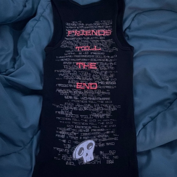 ON HOLD DO NOT BUYSuper rare 2000s Lenore cute little dead girl Roman dirge tank - Picture 3 of 5